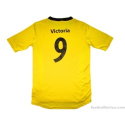 2014-15 Oppegård IL Match Worn Victoria 9 Signed Home Shirt