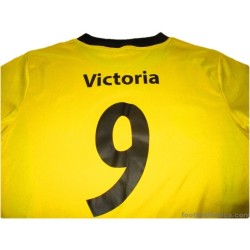 2014-15 Oppegård IL Match Worn Victoria 9 Signed Home Shirt