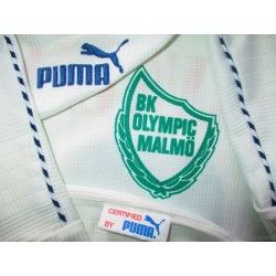1995-97 BK Olympic Malmo Away Shirt Match Worn #21
