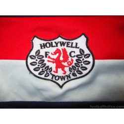 2017-18 Holywell Town Training Shirt Staff Worn 'BW'