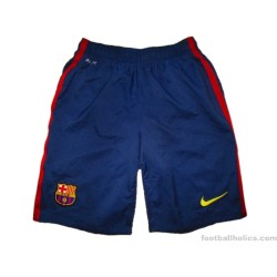 2012-13 FC Barcelona Home Shorts