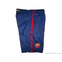 2012-13 FC Barcelona Home Shorts