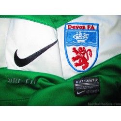 2013-14 Devon FA Home Shirt Match Worn #6