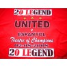2008 Manchester United Ole Gunnar Solskjaer Testimonial Tee v Espanyol