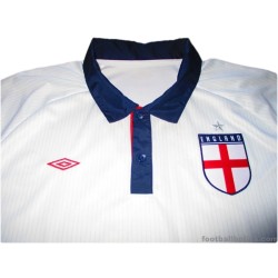 1997-99 England Retro Home Shirt
