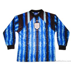 1997-98 England Blue GK Shirt