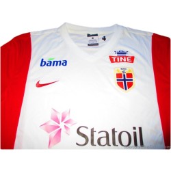 2015-16 Norway Training Shirt Player Issue Strandberg #4