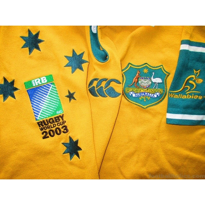 2003 best sale wallabies jersey