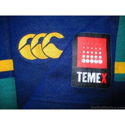 2000-01 Australia Rugby Player Issue Training Temex Shirt