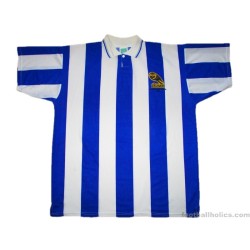 1991 Sheffield Wednesday 'League Cup Final' Retro Home Shirt