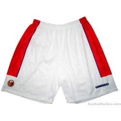 1997-98 Norway Home Shorts