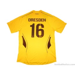 2009-10 Dynamo Dresden Home Shirt Match Issue #16