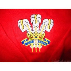 1987 Wales Rugby 'World Cup' Retro Home Shirt
