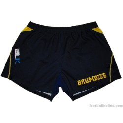 2013 Brumbies Rugby Player Issue Home Shorts