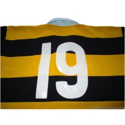 1991-92 Taranaki Rugby Home Shirt Match Worn #19