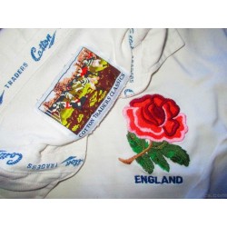 1987 England Rugby 'World Cup' Retro Home Shirt