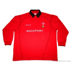 2002-04 Wales Rugby Pro Home Shirt