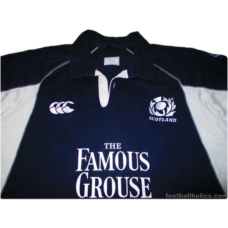 2005-07 Scotland Rugby Pro Home Shirt