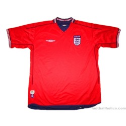 2002-04 England Away Shirt