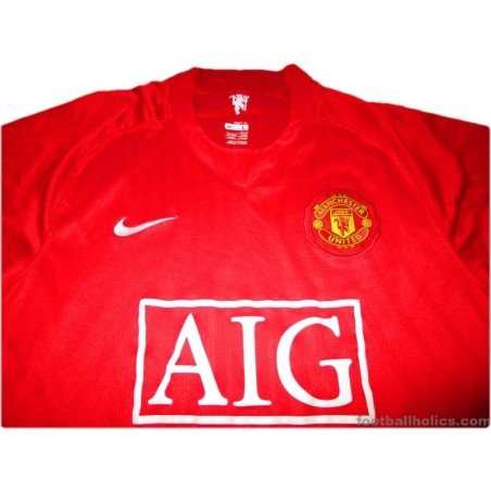 2007-09 Manchester United Home Shirt