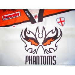 2013-14 Peterborough Phantoms Home Jersey Match Worn Hutchinson #27