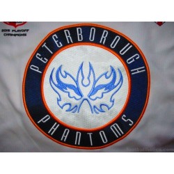 2015-16 Peterborough Phantoms 'Playoff Champions' Home Jersey Match Worn Levers #16