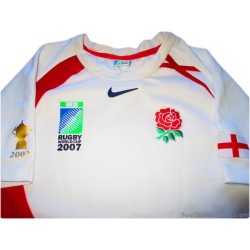 2007 England Rugby 'World Cup' Pro Home Shirt