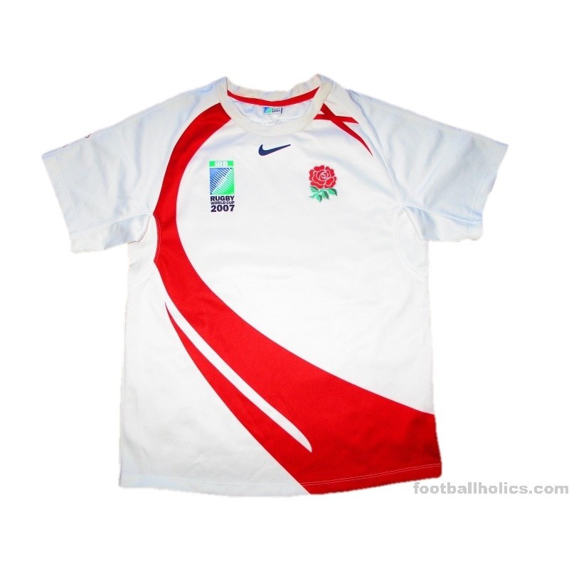 camiseta rugby inglaterra 2007 2009 - Compra venta en todocoleccion
