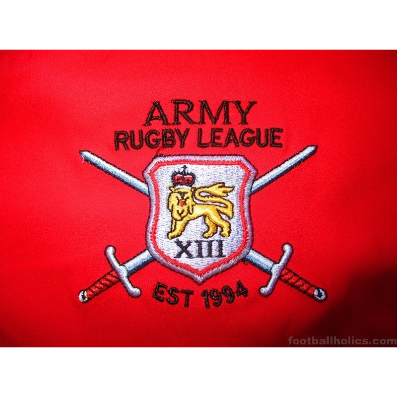 2011-13 British Army Rugby League Player Issue Training Top