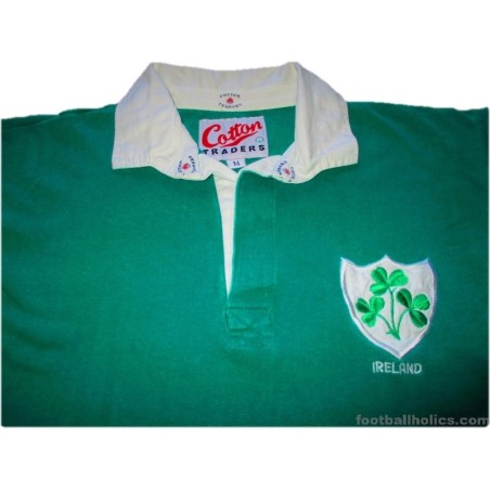 1991-92 Ireland Rugby Pro Home Shirt