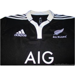 2013-14 New Zealand Rugby Pro Home Shirt