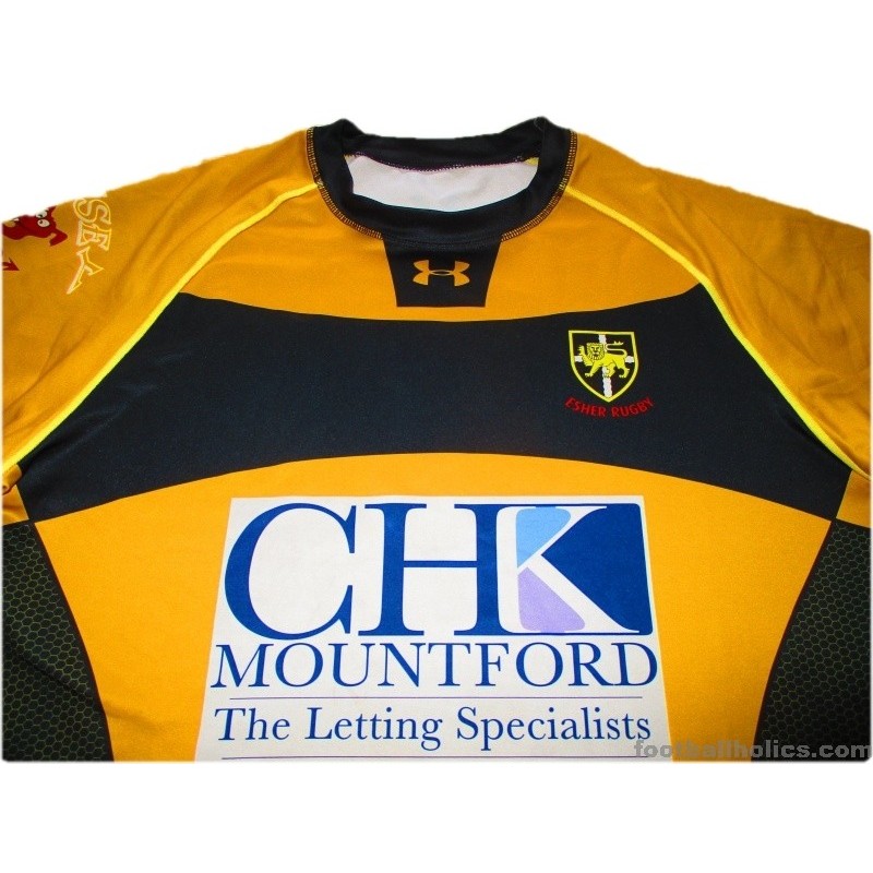 2013-16 Esher Rugby Away Shirt Match Worn #17