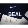 1997-99 England Rugby Player Issue Beal Signed Training Shirt