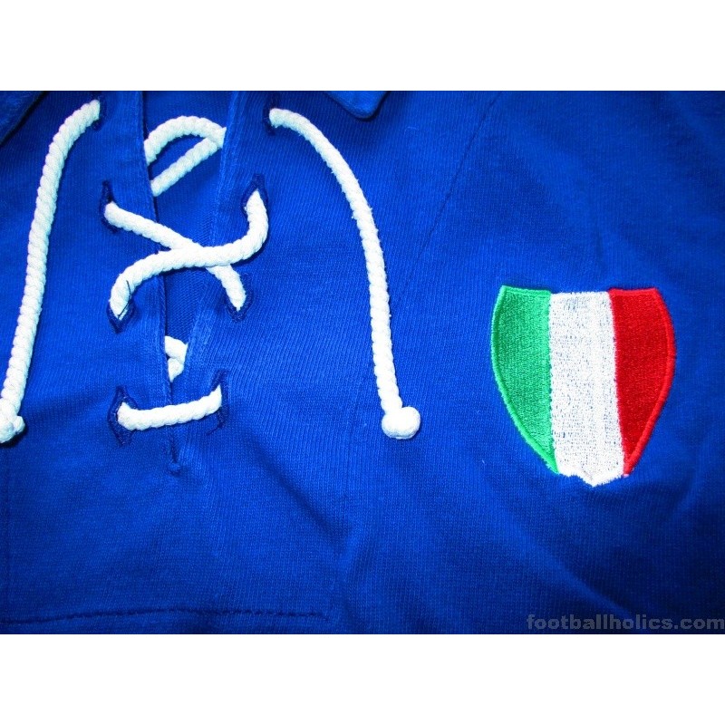 Official ITALY 1940-1950S Retro Football Shirts: Buy Online on Offer