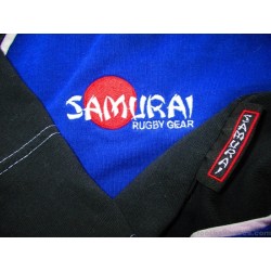 2000-02 Samurai 7's Rugby Away Shirt Match Worn #7