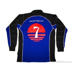 2000-02 Samurai 7's Rugby Away Shirt Match Worn #7