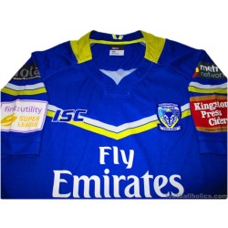 2016 Warrington Wolves '140 Years' Pro Home Shirt