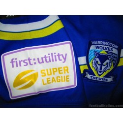 2016 Warrington Wolves '140 Years' Pro Home Shirt