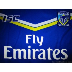 2016 Warrington Wolves '140 Years' Pro Home Shirt