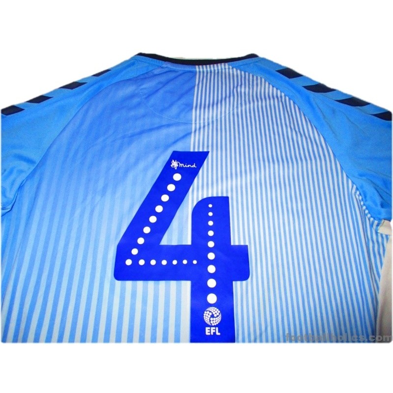 2019-20 Coventry Home Shirt Match Issue #4