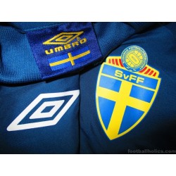 2012-13 Sweden Umbro 1/2 Zip Training Top