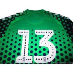 2019-20 Coventry Home GK Shirt Match Issue #13