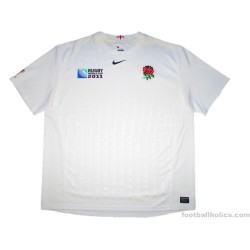 2011 England Rugby 'World Cup' Pro Home Shirt