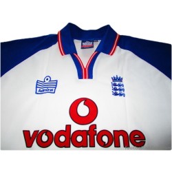 2002-05 England Cricket Training Shirt