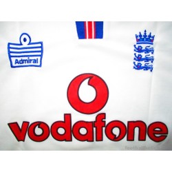 2002-05 England Cricket Training Shirt