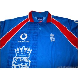 1999 England Cricket 'World Cup' ODI Shirt