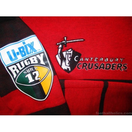 1997-99 Canterbury Crusaders Player Issue Home Temex Jersey