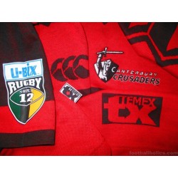 1997-99 Canterbury Crusaders Player Issue Home Temex Shirt