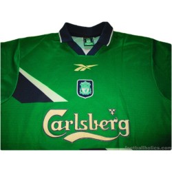 1999-00 Liverpool Away Shirt Owen #10
