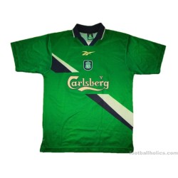 1999-00 Liverpool Away Shirt Owen #10